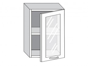 1.50.3 Шкаф настенный (h=720) на 500мм с 1-ой стекл. дверцей в Миассе - miass.mebel74.com | фото