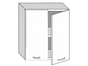 1.60.2 Шкаф настенный (h=720) на 600мм с 2-мя дверцами в Миассе - miass.mebel74.com | фото