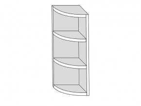 19.30.0р Полка угловая (h=913) радиусная  ЛДСП УНИ в Миассе - miass.mebel74.com | фото