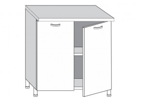 2.80.2 Шкаф-стол на 800мм с 2-мя дверцами в Миассе - miass.mebel74.com | фото