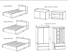 Детская Мори Графит в Миассе - miass.mebel74.com | фото 3