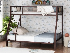 Двухъярусная кровать Гранада-1 140 Коричневый в Миассе - miass.mebel74.com | фото