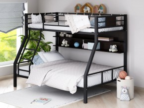 Двухъярусная кровать Гранада-1П черный в Миассе - miass.mebel74.com | фото