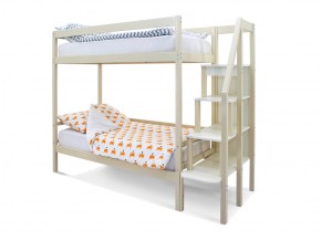 Двухъярусная кровать Svogen бежевый в Миассе - miass.mebel74.com | фото