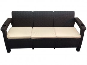 Диван Yalta Sofa 3 Set шоколадный в Миассе - miass.mebel74.com | фото