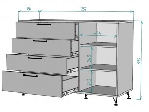 Комод Лофт K68 в Миассе - miass.mebel74.com | фото 3