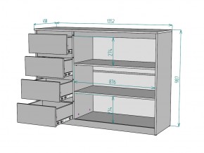 Комод Мальта K116 в Миассе - miass.mebel74.com | фото 3