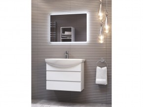 Комплект мебели в ванную Wing 600-0-2 подвесной белый в Миассе - miass.mebel74.com | фото