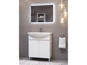 Комплект мебели в ванную Wing 600-2 белый в Миассе - miass.mebel74.com | фото