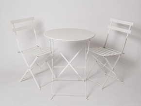 Комплект садовой мебели OTS-001 R Белый в Миассе - miass.mebel74.com | фото 1