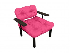 Кресло Дачное розовая подушка в Миассе - miass.mebel74.com | фото