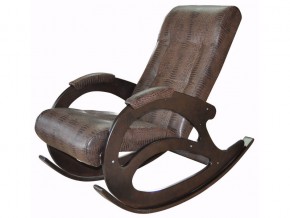 Кресло-качалка К 5/1 коричневый крокодил в Миассе - miass.mebel74.com | фото