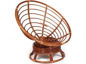 Кресло-качалка Papasan w 23/01 B с подушкой Pecan, флок Олива в Миассе - miass.mebel74.com | фото 4