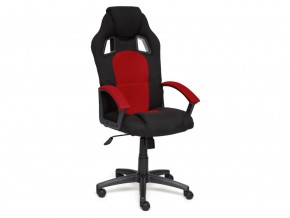 Кресло компьютерное Driver ткань черный/красный в Миассе - miass.mebel74.com | фото