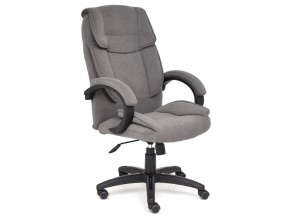 Кресло компьютерное Oreon флок серый/черный в Миассе - miass.mebel74.com | фото