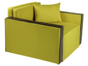 Кресло-кровать Милена с подлокотниками рогожка apple в Миассе - miass.mebel74.com | фото 1