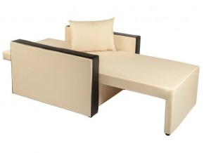Кресло-кровать Милена с подлокотниками рогожка cream в Миассе - miass.mebel74.com | фото 2