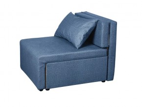 Кресло-кровать Милена велюр синий в Миассе - miass.mebel74.com | фото