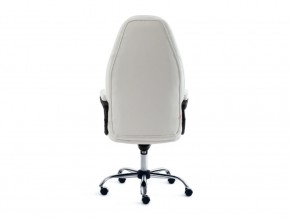 Кресло офисное Boss люкс хром кожзам белый в Миассе - miass.mebel74.com | фото 4