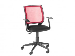 Кресло офисное Эксперт Т-эрго черный/красный в Миассе - miass.mebel74.com | фото