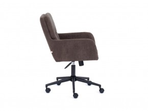 Кресло офисное Garda флок коричневый в Миассе - miass.mebel74.com | фото 3