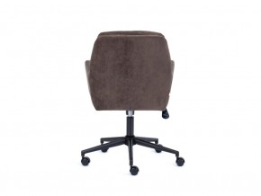 Кресло офисное Garda флок коричневый в Миассе - miass.mebel74.com | фото 4