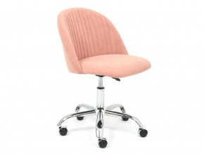 Кресло офисное Melody флок розовый в Миассе - miass.mebel74.com | фото