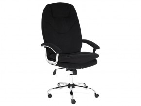 Кресло офисное Softy lux флок черный в Миассе - miass.mebel74.com | фото