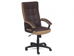 Кресло офисное Trendy кожзам коричневый в Миассе - miass.mebel74.com | фото