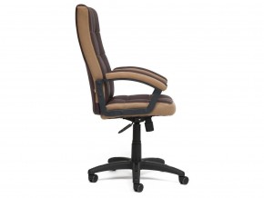 Кресло офисное Trendy кожзам коричневый в Миассе - miass.mebel74.com | фото 3