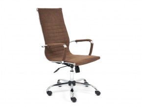 Кресло офисное Urban флок коричневый в Миассе - miass.mebel74.com | фото 1
