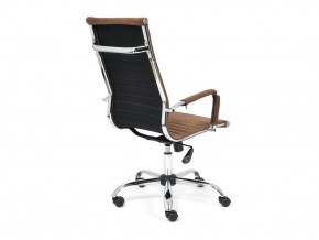 Кресло офисное Urban флок коричневый в Миассе - miass.mebel74.com | фото 3