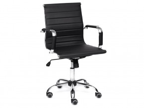 Кресло офисное Urban-low кожзам черный в Миассе - miass.mebel74.com | фото