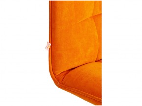 Кресло офисное Zero флок оранжевый в Миассе - miass.mebel74.com | фото 4