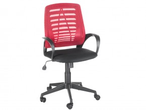 Кресло оператора Ирис стандарт черный/красный в Миассе - miass.mebel74.com | фото