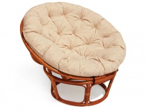 Кресло Papasan 23/01 W с подушкой Cognac, ткань Старт в Миассе - miass.mebel74.com | фото