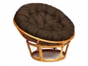 Кресло Papasan 23/01 W с подушкой Honey, ткань Коричневый в Миассе - miass.mebel74.com | фото