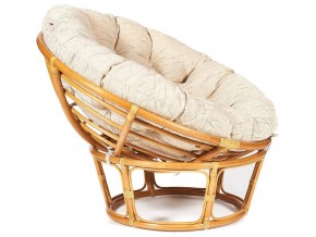 Кресло Papasan 23/01 W с подушкой Honey, ткань Старт в Миассе - miass.mebel74.com | фото 3