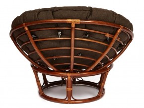 Кресло Papasan 23/01 W с подушкой Pecan, ткань Коричневый в Миассе - miass.mebel74.com | фото 2