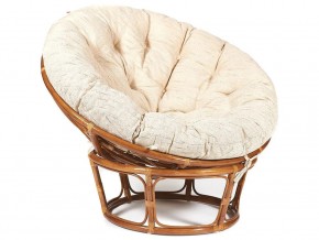 Кресло Papasan 23/01 W с подушкой Pecan, ткань Старт в Миассе - miass.mebel74.com | фото 1