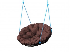 Кресло Папасан подвесное коричневая подушка в Миассе - miass.mebel74.com | фото