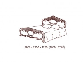Кровать 2-х спальная 1800*2000 с основанием в Миассе - miass.mebel74.com | фото