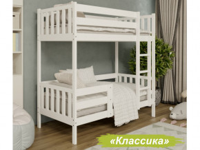 Кровать 2-х ярусная Аист-2 Классика белый 1600х800 мм в Миассе - miass.mebel74.com | фото