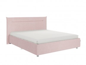 Кровать Альба 1600 велюр нежно-розовый в Миассе - miass.mebel74.com | фото