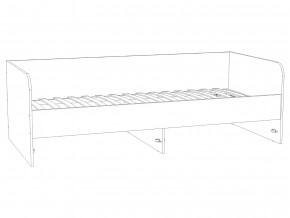 Кровать Банни НМ 041.38 фасад Макарун с мягкой спинкой бали в Миассе - miass.mebel74.com | фото 2