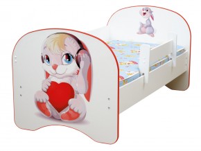 Кровать детская с фотопечатью без ящика Зайчик 700*1400 в Миассе - miass.mebel74.com | фото 1