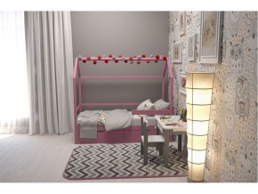 Кровать-домик Svogen с ящиками и бортиком лаванда в Миассе - miass.mebel74.com | фото 4