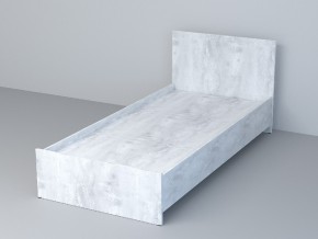 Кровать Эго арт. 032 бетон светлый в Миассе - miass.mebel74.com | фото