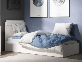 Кровать Эко 900 белый в Миассе - miass.mebel74.com | фото