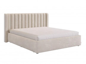Кровать Ева 1600 велюр крем в Миассе - miass.mebel74.com | фото
